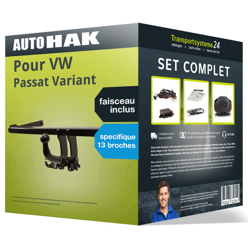 Attelage amovible auto hak - attelage,