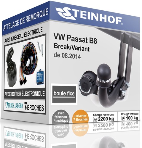Attelage fixe pour - attelage, passat