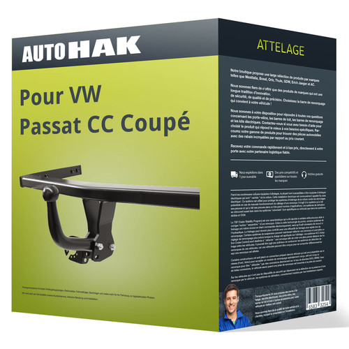 Attelage pour passat cc - vw,